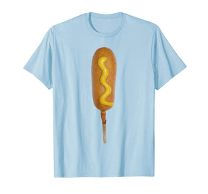 Corn Dog T Shirt -- Corn Dog Carnival  Food Shirt