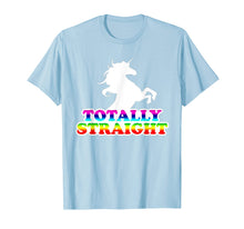 Load image into Gallery viewer, AW Fashions Totally Straight - Gay Pride Premium T-shirt

