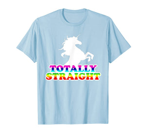 AW Fashions Totally Straight - Gay Pride Premium T-shirt