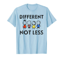 Load image into Gallery viewer, Different Not Less T-Shirt Support Autism Awareness Gifts
