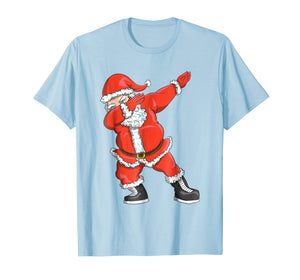 Dabbing Santa T-Shirt - Funny Santa Claus Christmas Tshirt