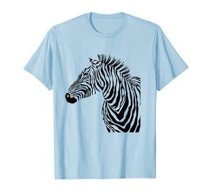 Cute African stripe Zebra Zoo t shirt