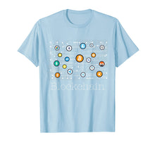 Load image into Gallery viewer, Blockchain Cryptocurrency T-shirt BitCoin Crypto BTC Gift
