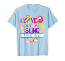 Load image into Gallery viewer, Love Squishies &amp; Slime Time Rainbow Unicorn Narwhal T-Shirt
