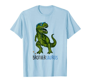 Brothersaurus T Shirt T rex Brother Saurus for Kids Teens