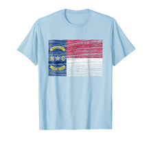 Load image into Gallery viewer, North Carolina State Flag Vintage Distressed T-Shirt NC

