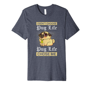 Crazy Pug T-shirt for women loves pugy is funny gift tshirt