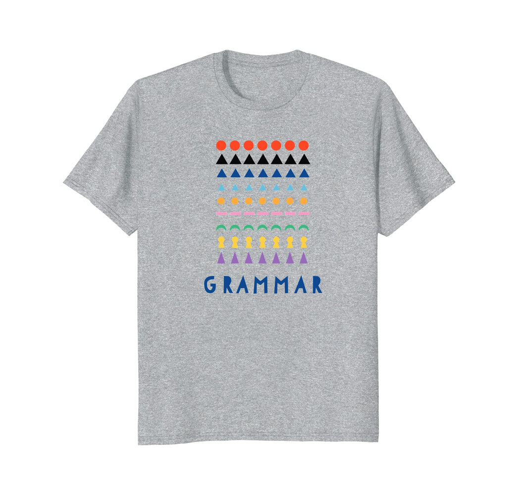 Montessori Grammar Material Shirt Gift Teacher Toddler Kid