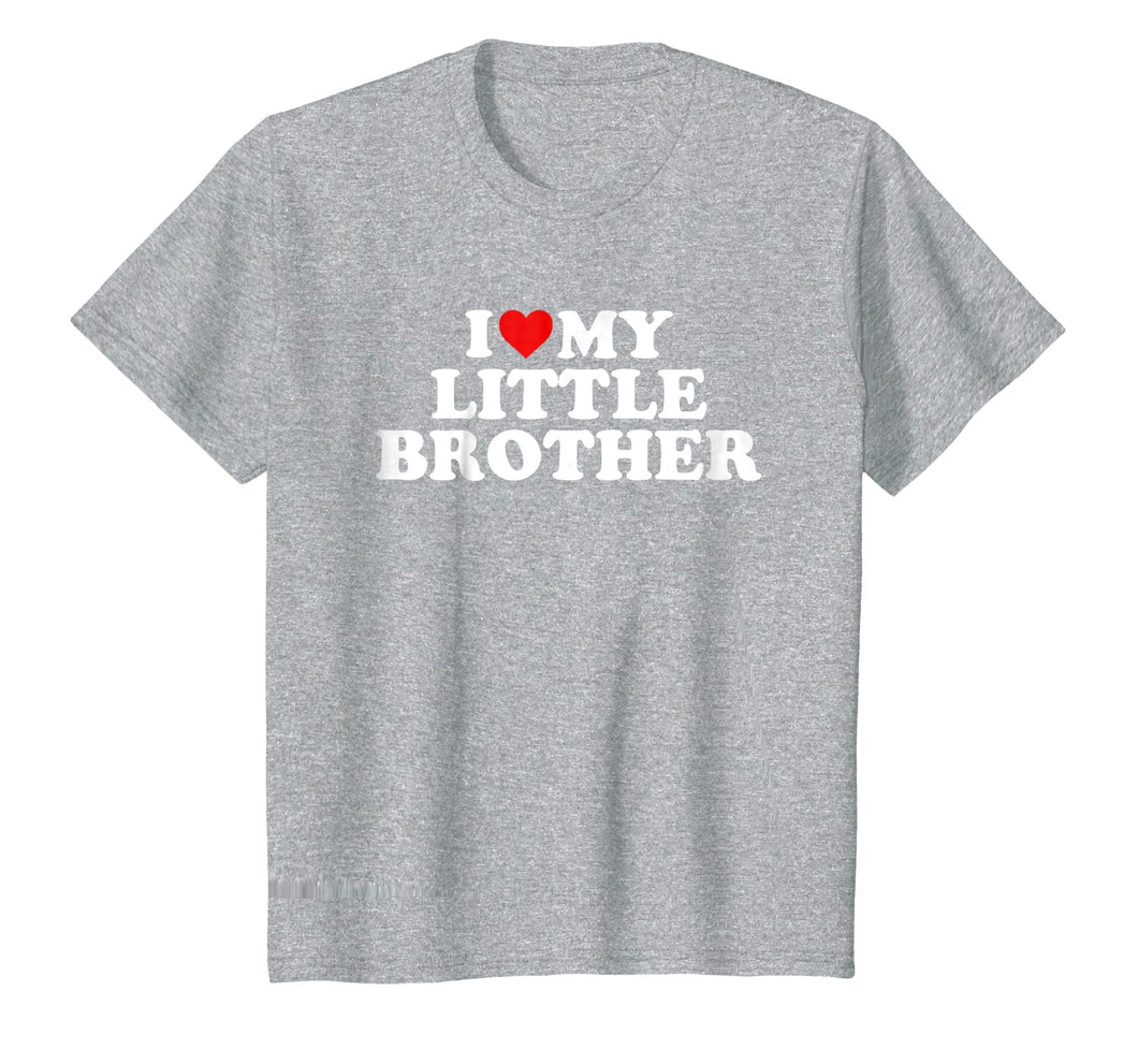 Kids I Love My Little Brother T-Shirt