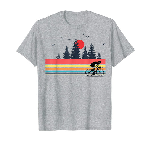 Vintage Retro Bicycle Cycling Mountain Bike T-Shirt Tee Gift