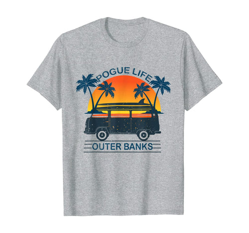 Pogue Life Outer Banks Retro Vintage Sunny T-Shirt