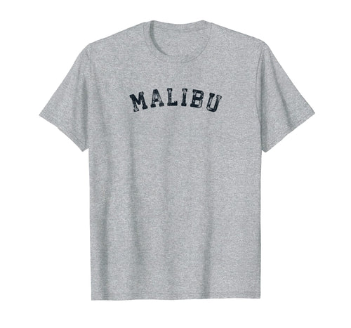 Vintage Malibu T Shirt Scrum Old Retro Sports Gift Tee 70s