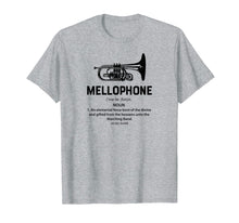 Load image into Gallery viewer, Mellophone elemental force born divine Marching Band Shirt
