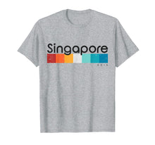 Load image into Gallery viewer, Singapore Asia Retro style Vintage Design T-shirt
