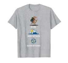 Load image into Gallery viewer, Mountain Adventure Pitbull Hiking Camping Outdoor Gift Shirt
