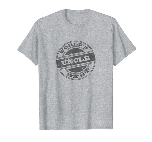 World's Best Uncle Shirt Cool Funny Vintage Gift for Uncles