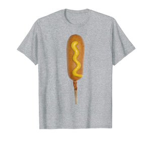 Corn Dog T Shirt -- Corn Dog Carnival  Food Shirt