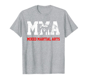 MMA T-Shirt Kickboxin Tshirt Gift Tee Fighter
