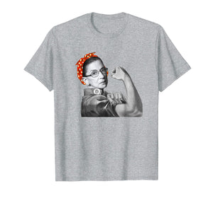 Ruth The Riveter Ruth Bader Ginsberg We Can Do It Tee