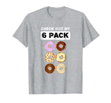 Load image into Gallery viewer, Check Out My Six Pack Donut Funny Gym Shirt
