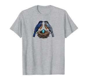 Bluebird shirt | Bluebirds nesting tee gift for new parents
