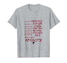 Load image into Gallery viewer, American Movies Horror Story T-Shirt American Horror Clothes
