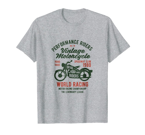 Vintage Motorcycle Biker T-Shirt