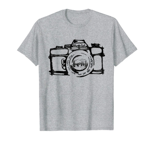 Vintage Photographer T Shirt, Camera T Shirt Funny Gift