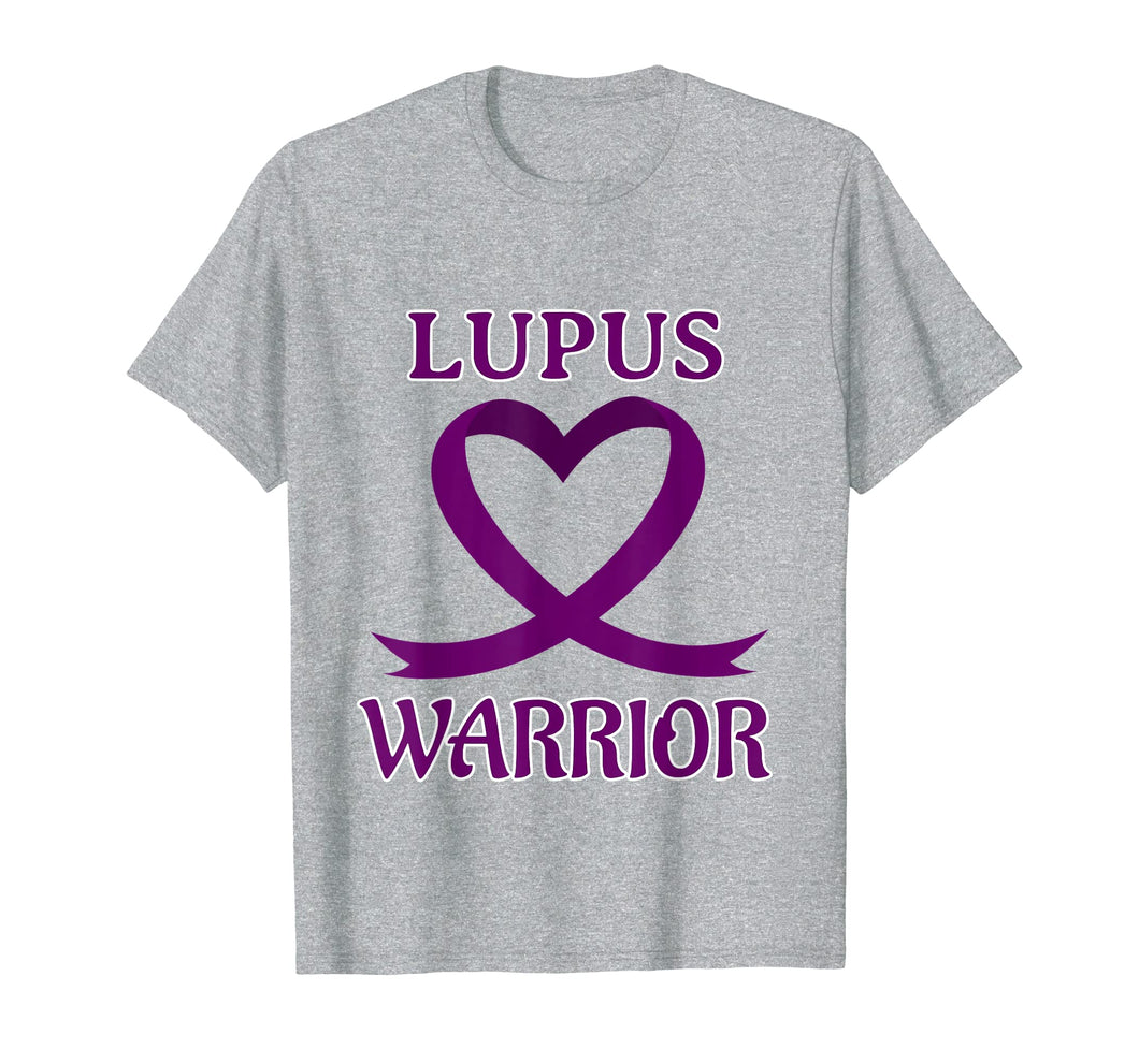 LUPUS WARRIOR Purple Heart Ribbon Tshirt