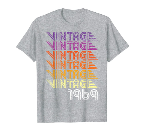 1969 Vintage 50th Birthday Gift Retro Graphic T Shirt