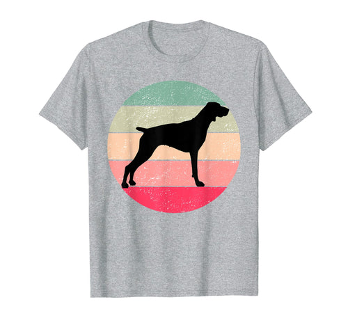 Vizsla Silhouette Vintage Shirt Retro Dog Lover T-Shirt