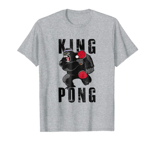 Vintage King Pong - Ping Pong Table Tennis T-Shirt