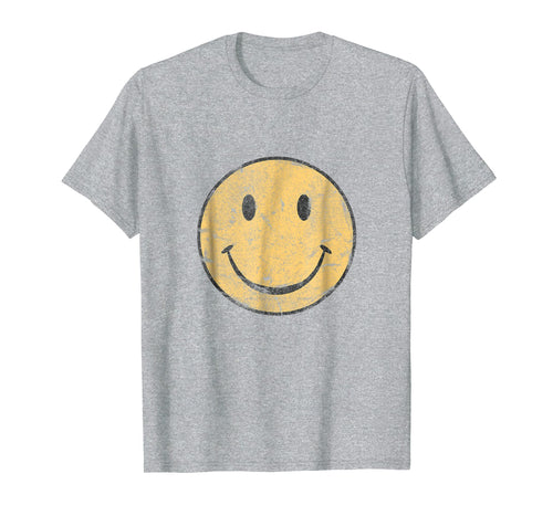 Vintage SMILEY FACE SHIRT | 70's Vibe Shirt | Yellow Smiley