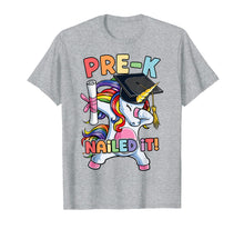 Load image into Gallery viewer, Dabbing Unicorn Pre-K Graduate Graduation 2019 Nailed It Dab T-Shirt
