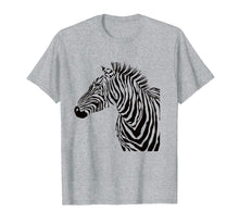Load image into Gallery viewer, Cute African stripe Zebra Zoo t shirt
