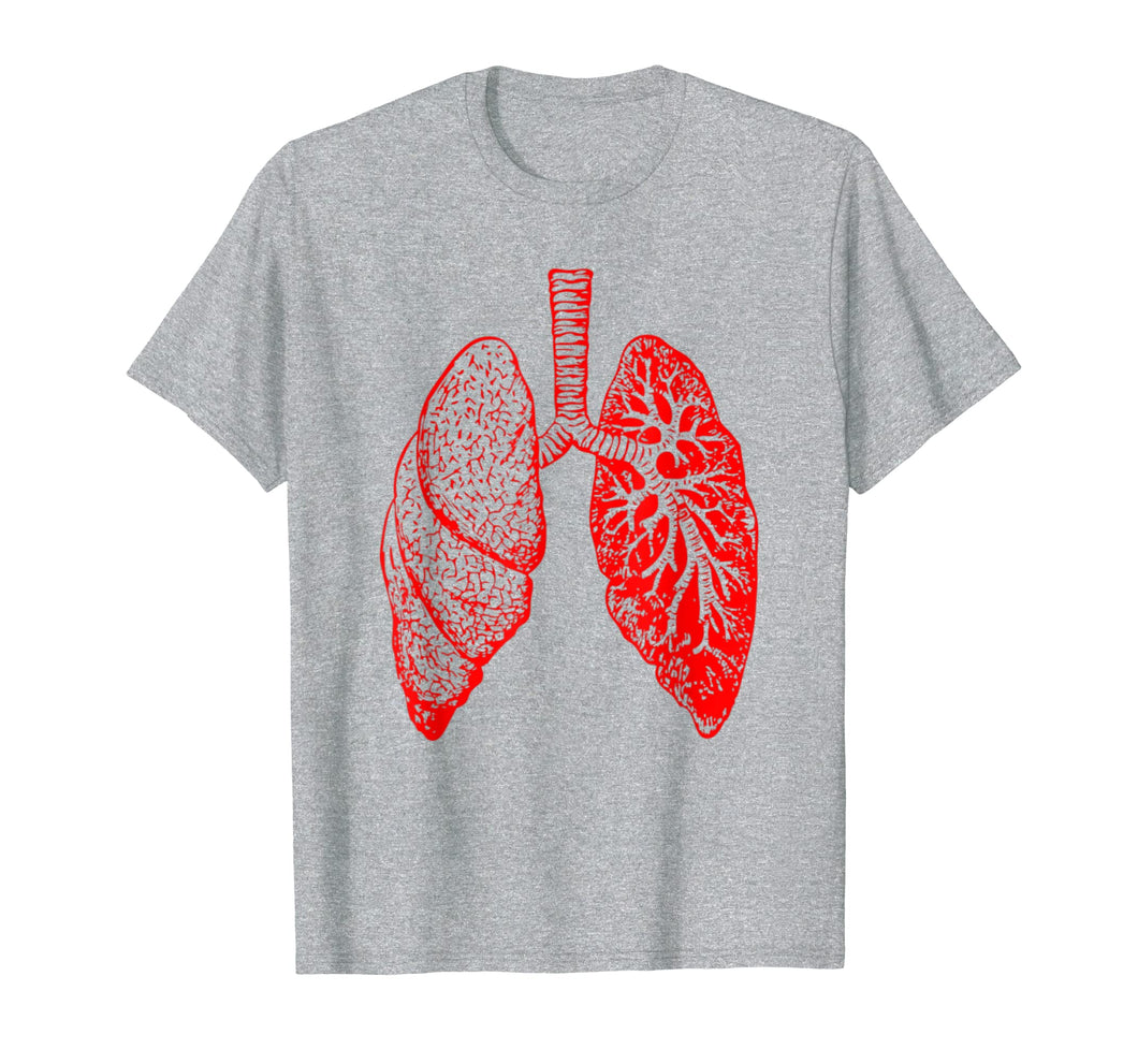 Anatomy Drawing Tshirt Pulmonologist, Respiratory Lungs Gift