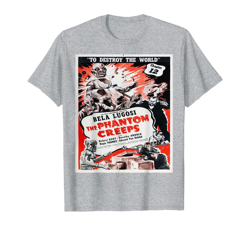 Vintage Retro Classic Horror Movie T Shirt - Creeps