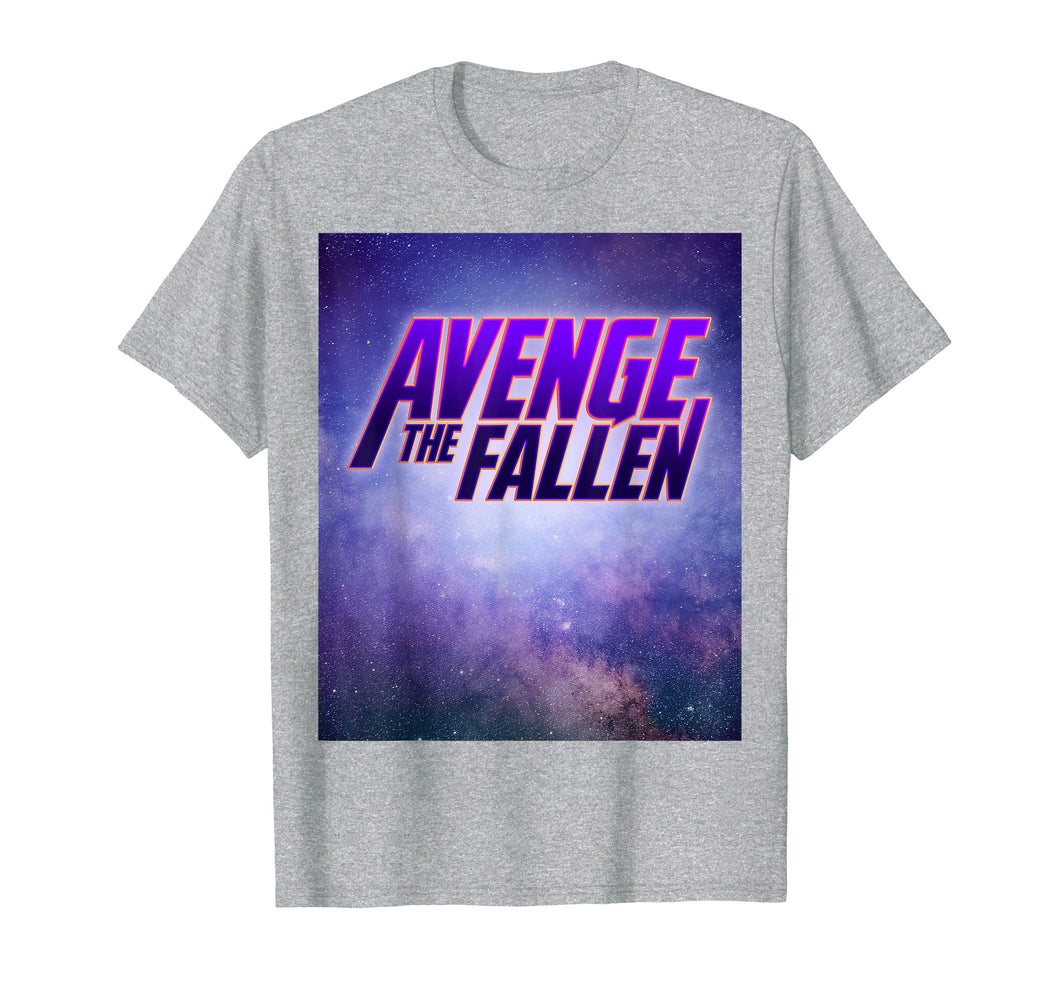 Avenge The Fallen Superhero Themed T-Shirt