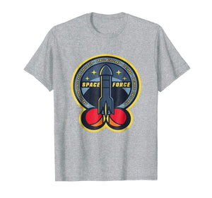 Space Force Patriotic Rocket T-Shirt